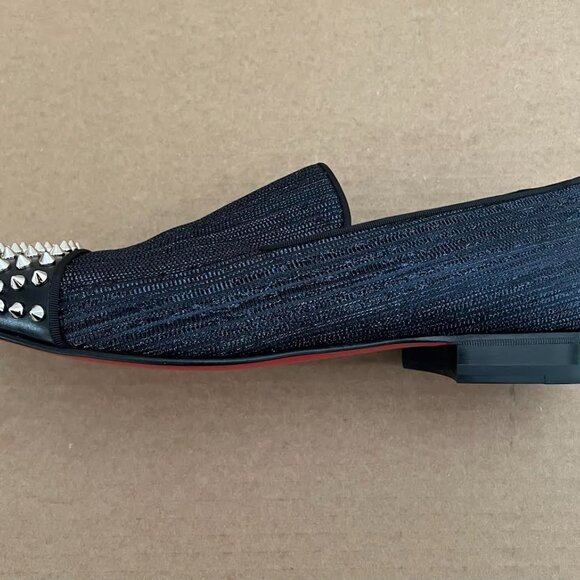 Christian Louboutin Men's Spooky Flat Calf Loafers 45 - Picture 6 of 14